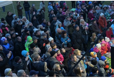 Rozsvícení vánočních stromů v neděli 3.12.2017 